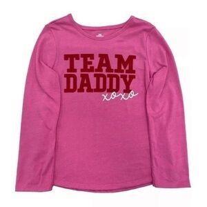 NWT. WAY TO CELEBRATE Team Daddy Long Sleeve Shirt